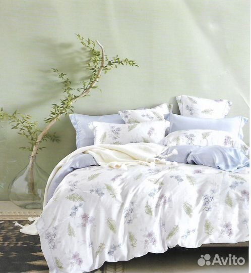 Постельное белье тенсель евро
