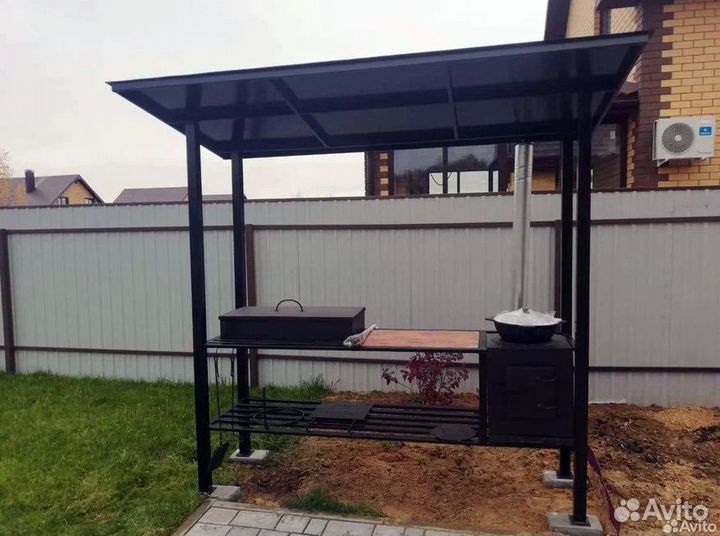 Кованый мангал