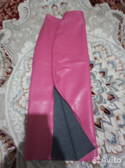 Кожаная юбка