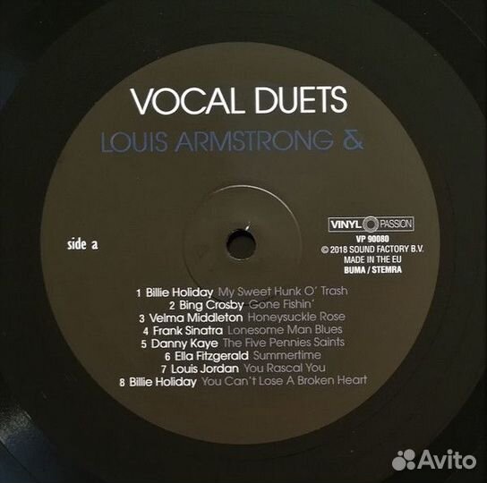 Виниловая пластинка Louis Armstrong - Vocal Duets