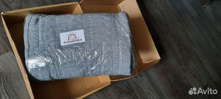 Комплект на выписку вязанный