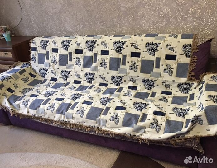 Комплект покрывал на диван и кресла