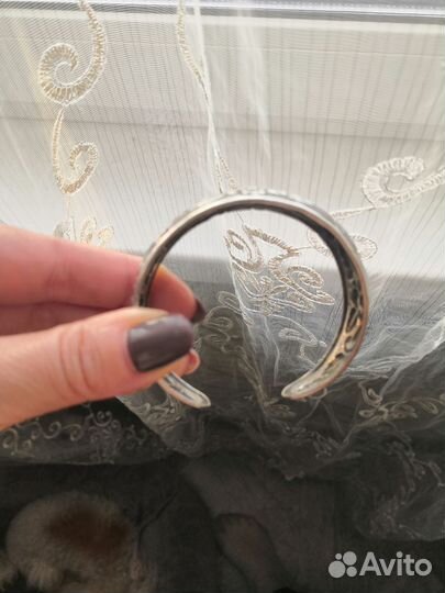 Браслет посеребренный