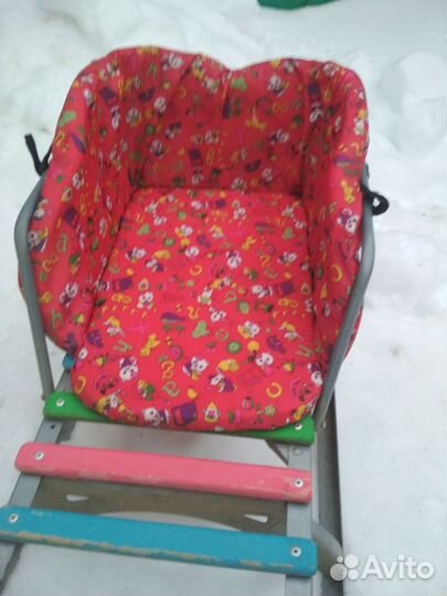 Детские зимние санки