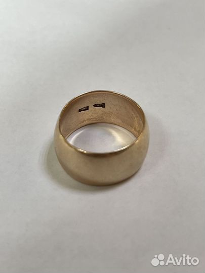 Золотое обручальное кольцо 583 пробы СССР
