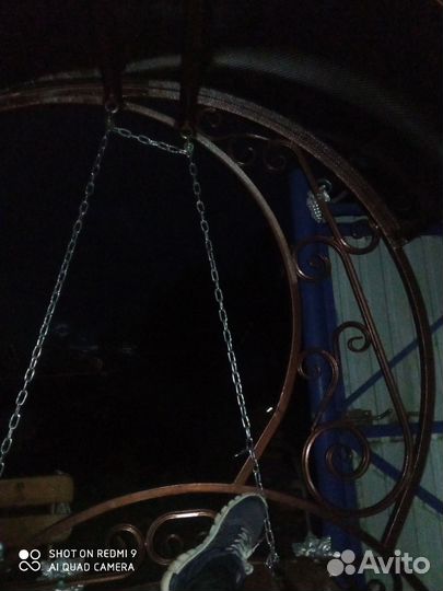 Садовые качели новые лофт