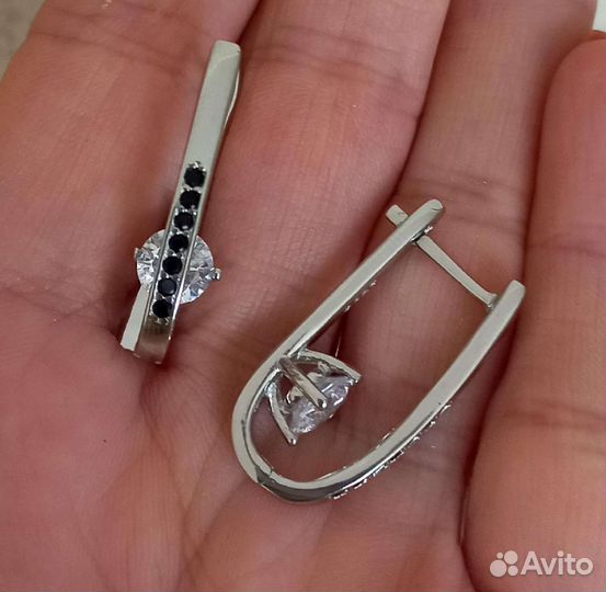 Новые серьги