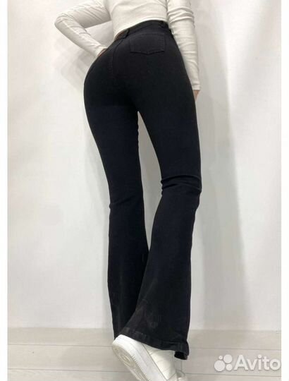 Джинсы клеш