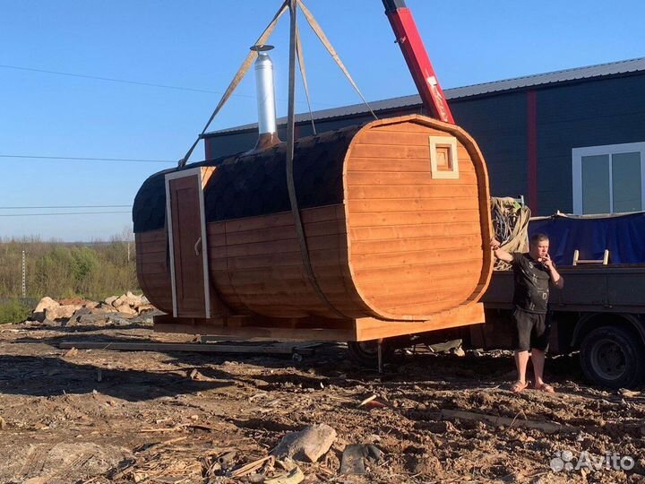 Баня квадро с доставкой