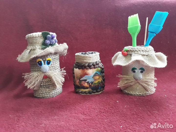 Подставка под карандаши ручки декоративная