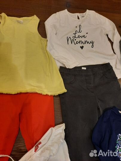 Вещи пакетом для девочки 98-104-110