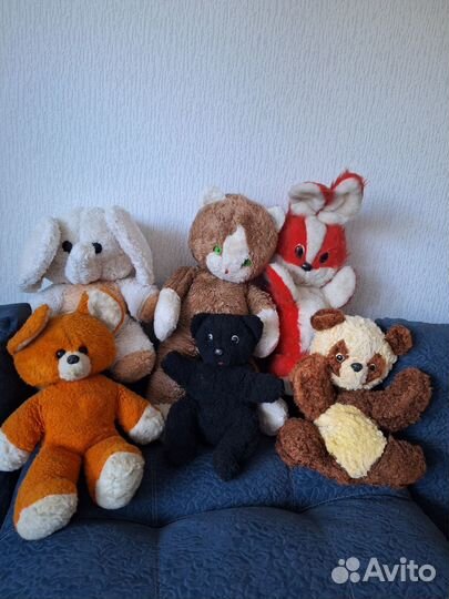 Плюшевые игрушки СССР и ГДР