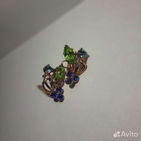 Серьги серебро