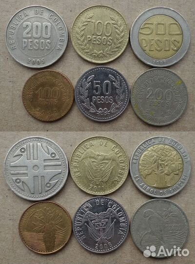 Наборы монет разных стран