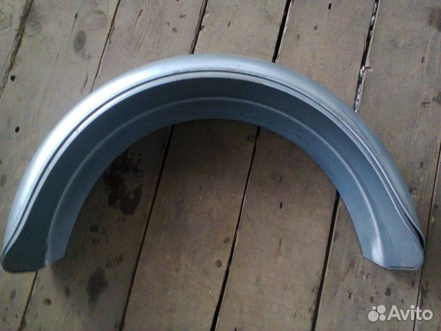 Крыло для прицепа моно оцинкованное 750х390х220 K