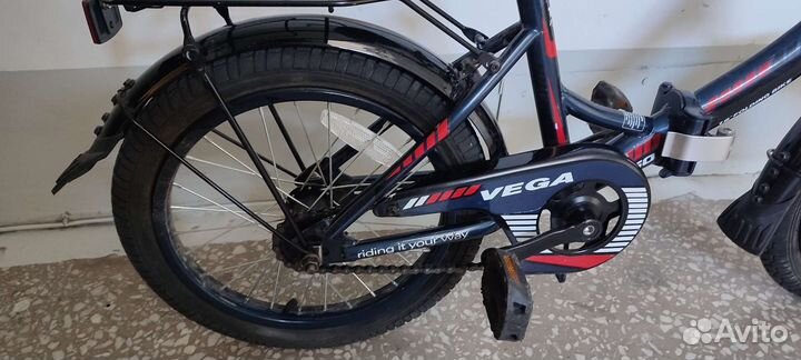 Велосипед детский rush vega