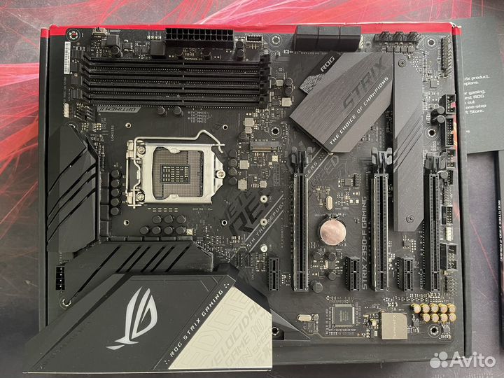 Материнская плата asus ROG strix z390 f gaming