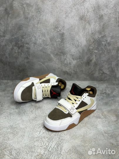 Кроссовки Jordan Jumpman Jack Travis Scott White