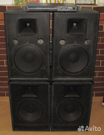 Колонки AT-FA 2000W 4шт D12