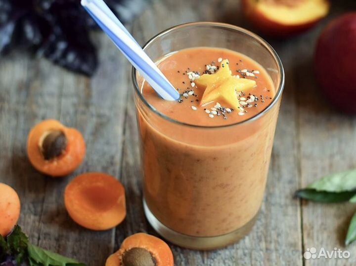 Сироп для коктейлей Абрикос Черное море Лайт 1л