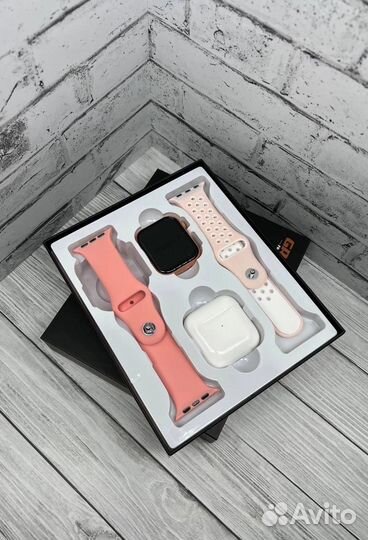 Подарочные Набор 2В1 Apple Watch + AirPods Pro 5
