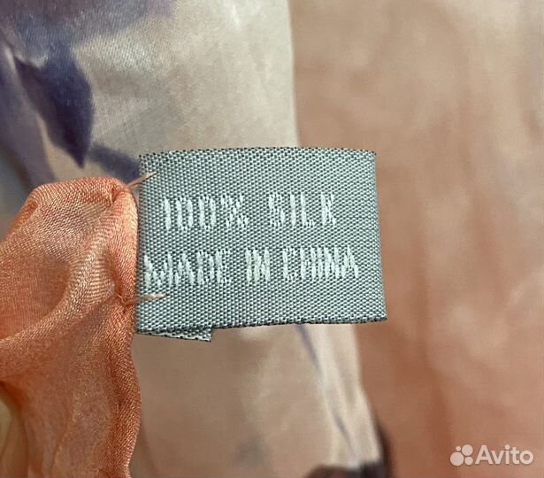 Шарф 100% шелк