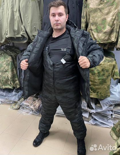 Зимний костюм мужской. Для рыбaлки, охoты, гoрода