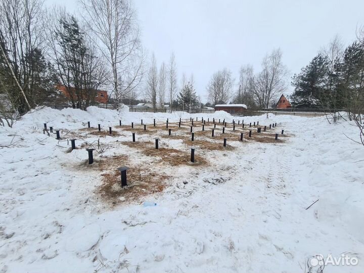 Винтовые сваи под ключ