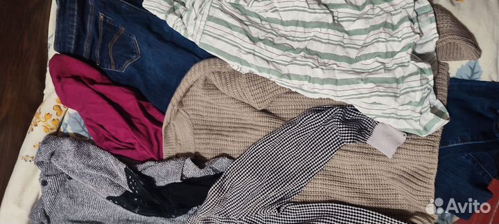 Вещи женские пакетом 46р тарой коробкой мешком