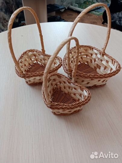Плетеные корзинки