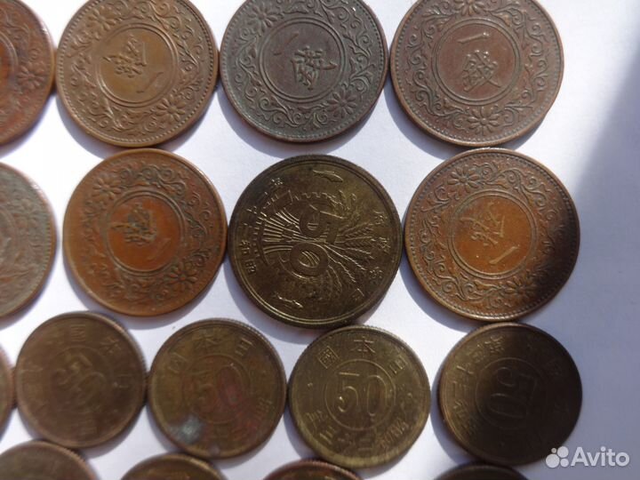 Монеты япония