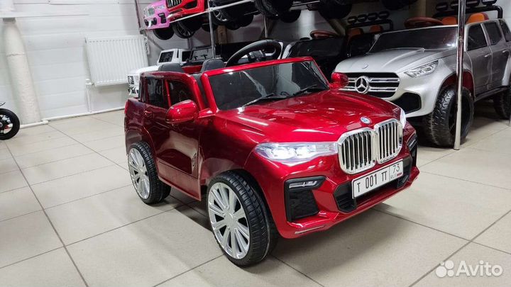 Электромобиль детский бмв 2199 мягкие колеса