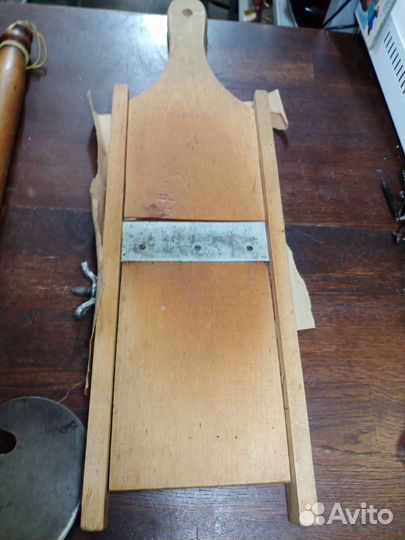 Корыто и сечка для рубки капусты