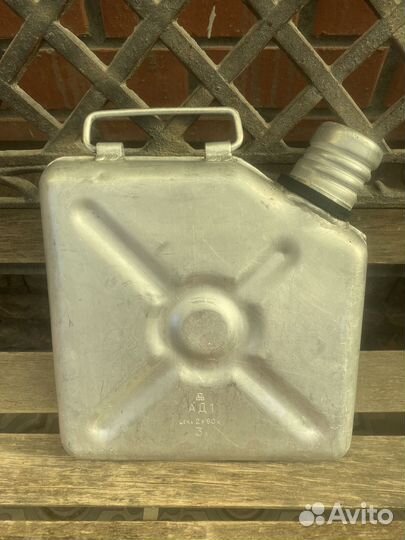 Канистра мини из пищ.алюминия,для воды и др. жидк