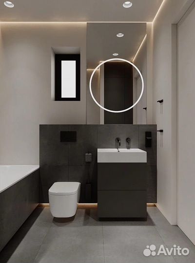 Скрытые межкомнатные двери под покраску