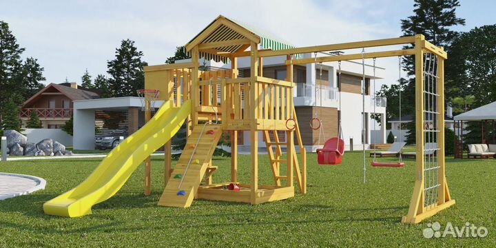 Детская площадка Савушка Мастер 4 Plus