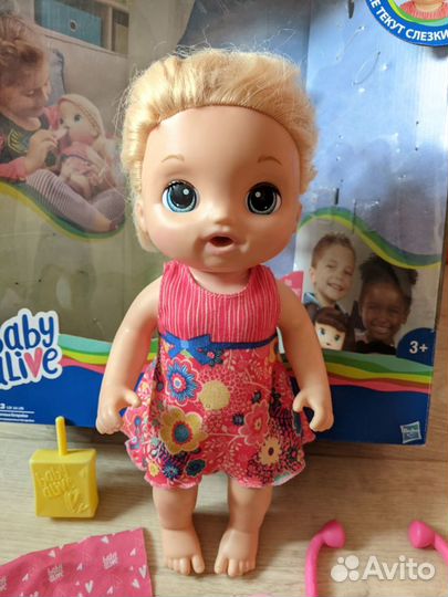 Кукла Baby alive с живой мимикой