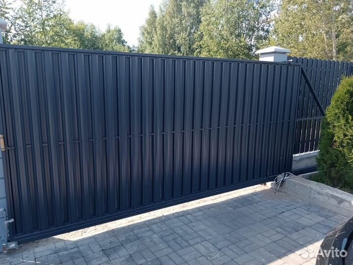 Ворота откатные 2*4