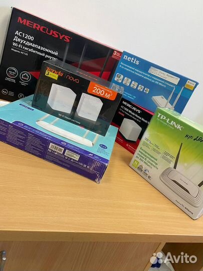 Роутеры TP-link, Mercusys, Tenda, netis