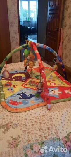 Складной детский коврик