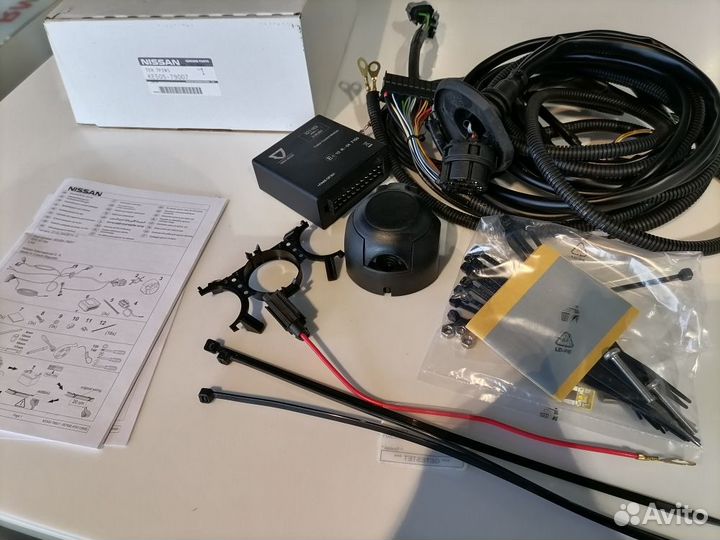 Электрика для фаркопа 7 pin Nissan Terrano