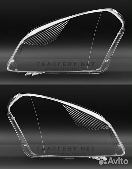Стекла фар Nissan Qashqai 2007-2010 левое правое