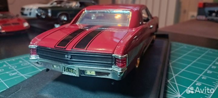 Модели 1:18 / Pontiac GTO; Chevelle; Mustang