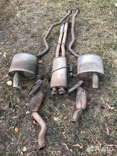 Глушитель BMW X5 E53 M54B30 в сборе