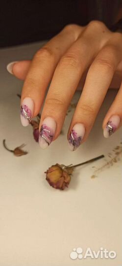 Маникюр, наращивание