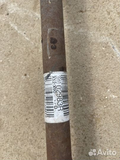 Привод передний правый renault sandero 2