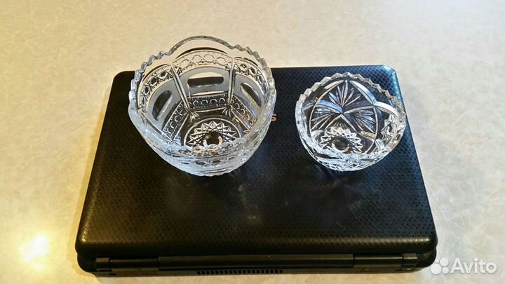 Салатники, вазы, рюмки хрусталь