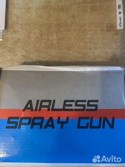 Пистолет окрасочный безвоздушного распыления