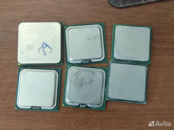 Процессоры intel и amd