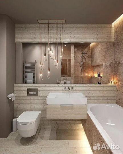 Ремонт ванных комнат под ключ